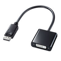 サンワサプライ DisplayPort-DVI変換アダプタ AD-DPDV04 1個