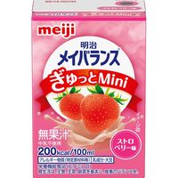 明治 メイバランスぎゅっとMini　100mL　ストロベリー味 4902705042711 1ケース（24個入）（直送品）