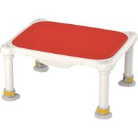 アロン化成 軽量浴槽台　標準ソフト16-26　536-538　レッド 4970210033579 1台（直送品）