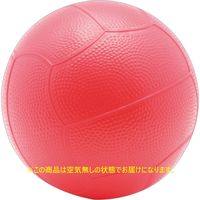 池田工業社 ドッジボール レッド(直径:約20cm)空気無し 300520 1個（直送品）