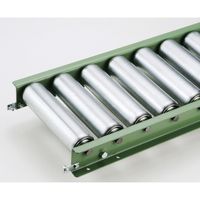 マキテック スチール製ローラコンベヤR7638N型2000LX100WX100P R7638NX2000L100W100P 1台（直送品）