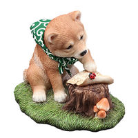 野川農園 ガーデンオブジェ 柴旅 B 13475 1個（直送品）