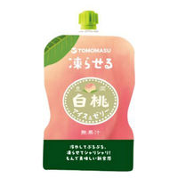 友桝飲料 果実アイス&ゼリー 白桃 130gx6 4964621700199 1セット(6個入)（直送品）