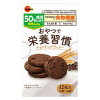 ブルボン おやつで栄養 チョコチップクッキー 4901360366804 1セット(12枚×5個)（直送品）
