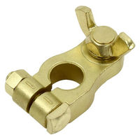 大自工業 バッテリーターミナル(-) 大ポール(D端子) 蝶ネジ径8mm #5D-8- 1個（直送品）