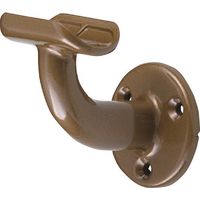シロクマ SHIROKUMA ステン A形ブラケットL受 35φ アンバー ABR-100-35-AB 1個 185-2892（直送品）