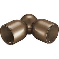 シロクマ SHIROKUMA ダエン自在ジョイント アンバー BR-216-AB 1個 198-1290（直送品）
