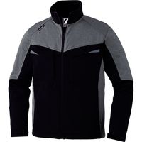 自重堂 ブラックXモクグレー LL 78030（直送品）