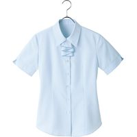 チクマ ブラウス リボン付き（半袖） AR1647-2-9（直送品）