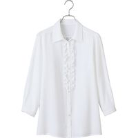 チクマ ブラウス（八分袖） NF1531-1-L（直送品）