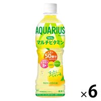 コカ・コーラ　アクエリアス　1日分のマルチビタミン　500ml　1セット（6本）
