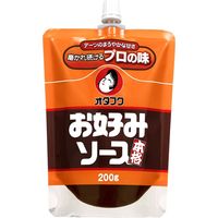 オタフク お好みソース200gスパウト 1箱（20個入）（直送品）