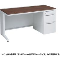 オカムラ アドバンス 片袖机 3段（B5） 引出し付 標準 幅1200×奥行700×高さ720mm 3V1NAJ MK56 1台（直送品）