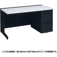 オカムラ アドバンス 片袖机 3段 引出し付 標準 幅1000×奥行800×高さ720mm 3V1SBL MK61 1台（直送品）