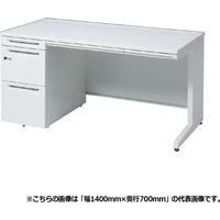 オカムラ アドバンス 片袖机 3段 引出し付 標準 幅1400×奥行600×高さ720mm 3V1ZCH