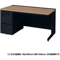 オカムラ アドバンス 片袖机 3段 引出し付 標準 幅1200×奥行600×高さ720mm 3V1ZCJ MK58 1台（直送品）