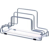 アスベル Sポゼ ステンレス まな板スタンド(トレー付) 2617 1セット(3個)（直送品）