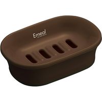 アスベル EMEAL 石けん皿 ブラウン 5636 10個（直送品）