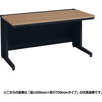 オカムラ アドバンス 平机 引出し付 標準 幅1200×奥行700×高さ720mm 3V2NAJ MK58 1台（直送品）