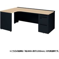 オカムラ　L型デスク オカムラ L型デスク L字デスク 中古 1600×1200 L字机 中古