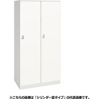 オカムラ レスピア スチールロッカー 2人用 ICカード錠ビジター仕様 幅900×515×1790mm 4552AF ZA75（直送品）