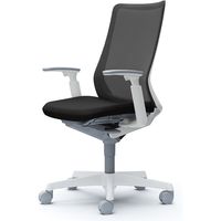 オカムラ　フルーエント　ハイバック　可動肘　グリーン 2019年製 中古】オカムラ フルーエントチェア ハイバック 可動肘 2017年製