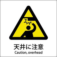 グリーンクロス JIS標識ピクトサイン 天井に注意 6300001144（直送品）