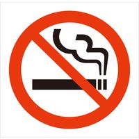 グリーンクロス JISピクトサイン 禁煙 150角 6300001301（直送品）