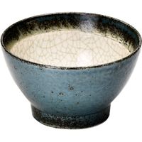 ブルーム 美濃焼 ZENボウルあいねず12x7cm 1セット 6枚（1箱（3ケ）×2）（直送品）