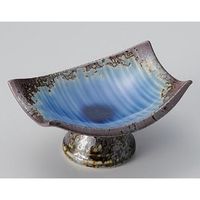 アースモス 有田焼 高台小鉢 南蛮ルリ 高台小鉢 （2個入）（直送品）