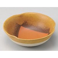 アースモス 美濃焼 小鉢 いろ紙三ツ押中鉢 （5個入）（直送品）