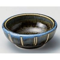 アースモス 美濃焼 小鉢 南蛮渕流し4.0括り鉢 （10個入）（直送品）