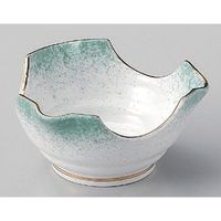 アースモス 美濃焼 小鉢 ヒスイ吹割山椒小鉢 （2個入）（直送品）