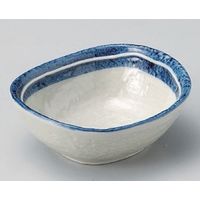 アースモス 美濃焼 小鉢 渕ライン小判小鉢 （8個入）（直送品）