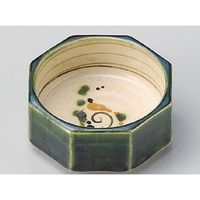 アースモス 美濃焼 小鉢 織部弥七田風八角小鉢 （3個入）（直送品）