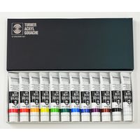 ターナー色彩 アクリルガッシュ 20ml 12色セット AG02012C 1セット(6個)
