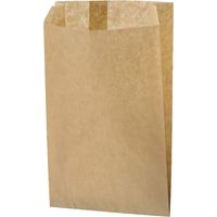 シモジマ 耐油ガゼットパック 大 未晒無地 100枚入/束 004164111 20束（直送品）