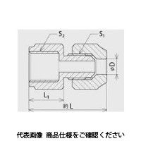 コーヨー コーヨー継手 フレアジョイント FGF-84848（HP-516） 1個（直送品）