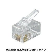 ジェフコム モジュラープラグ MJー404 1袋(50個)（直送品）