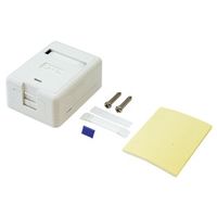 ジェフコム マウントボックス(シールドジャック付) LMBOXー1KS LMBOX-1KS 1個（直送品）