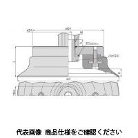 日本ピスコ 真空パッド VP150RFーM20 1個（直送品）
