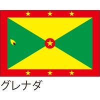 【世界の国旗】服部 応援・装飾用旗 105×70cm ポンジ-1