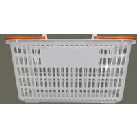 大和産業　ショッピングバスケットナチュラルOR(10個入)SLー20ー33L　122ーY00044　1セット（10個入）（直送品）