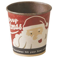 天満紙器 XC11 プチケーキカップ（レトロサンタ） 6090558 1500枚（50×30）（直送品）