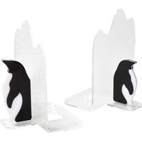 石川樹脂工業 デスクトップ ナチュレ ブックエンド ペンギン 4580252136406 2個（直送品）