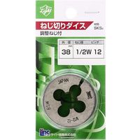 彌満和製作所 ヤマワ ソリッドダイス 左ねじ用 D LH M12X1.5 38径 D-LH