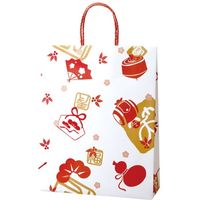 パックタケヤマ 自動手提袋 Z 福まき XZT66640 200枚（50×4）（直送品）