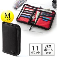 サンワダイレクト パスポートケース（トラベルオーガナイザー・航空券対応） 200-BAGIN003