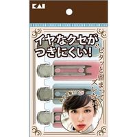 貝印 KQ3132癖がつきにくい前髪クリップ パステル 4P 4901601303827 1セット(48個:4個×12)（直送品）