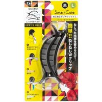 貝印 スマートキュート ねじねじダブルクリップ L 4901601288186 1セット（12個）（直送品）